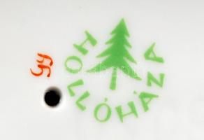 Hollóházi kézzel festett porcelán Aladdin, hibátlan, jelzett, m: 13 cm