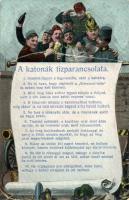 A katonák tízparancsolata / Ten commandments, K.u.K. soldiers, humour