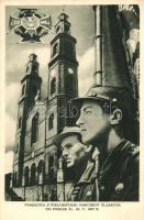 1937 Piekary Slaskie, Pamiatka z pielgrzymki harcerzy slaskich; Wyd. Komenda Pielgrzymki Slaskiej Schoragwi Harcerzy / Polish scouts, memorial postcard