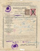 1921 Marhalevél (Floderer 43.)