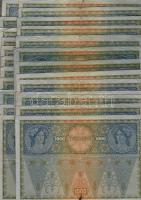 1902. 1000K (25x) piros "Deutschösterreich" fny-sal T:II,III