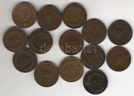 1894-1915. 2f sor (14 klf db) T:3