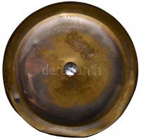 DN "Jókai Mór" fém plakett. Szign.: Magyar Fém és Lámpagyár Rt (100mm) T:2 ph