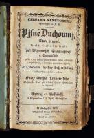 Třanovský, Jiří: Cithara sanctorum. Pjsně Duchownj wydané. Budapest, 1877, Bucsánszky Alajos. Szlová...