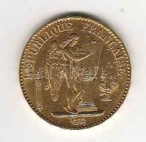 Franciaország 1876. 20Fr Au 6,45g T:2