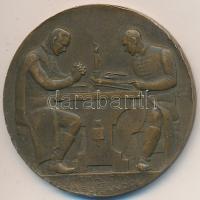 Berán Lajos (1882-1943) 1938. "Debreceni Kollégium 1538-1938. / Orando et laborando (Imádkozva és dolgozva)" Br emlékérem (40mm) T:2- ph.