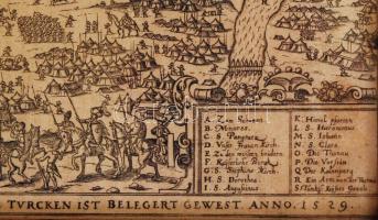1665 Conterfactur, wie die Hauptstadt Wien in Österreich vom Turcken ist belegert gewest, anno 1529....