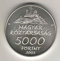 2003. 5000Ft Ag "Hollókő" T:PP