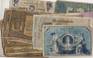 Érdekes hagyaték tétel sok jobbal, 629 db magyar korona, pengő, forint + 205 db egész világ  benne i...