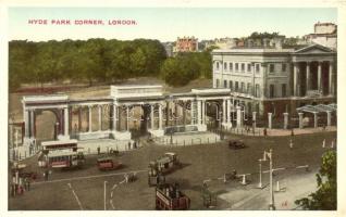 London, Hyde Park Corner, autobuses