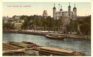 London, Tower of London, boats (EK)