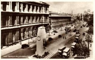 London, The Cenotaph, autobus, automobile