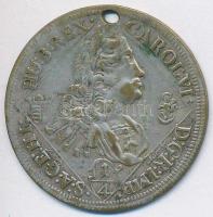 1735NB 1/4 Tallér Ag "III. Károly" Nagybánya (6,88g) T:2- lyuk Hungary 1735NB 1/4 Thaler Ag "Karl VI" Baia Mare (6,88g) C:VF hole Huszár: 1623; Unger II.: 1194.