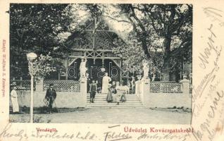 Kovácspatak, Vendéglő, kiadja Wallfisch S. / restaurant (EK)