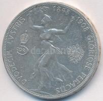 Ausztria 1908. 5K Ag "Jubileum" T:2-
Austria 1908. 5 Corona Ag "Jubilee" C:VF
Kr...