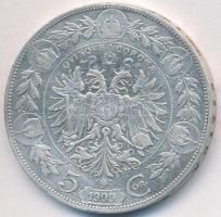 Ausztria 1909. 5K Ag "Ferenc József" T:2,2-
Austria 1909. 5 Corona Ag "Franz Joseph&q...