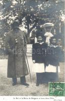 Ferdinand I of Bulgaria, his wife and their daughters