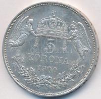 1900KB 5K Ag "Ferenc József" T:2 apró ph. Adamo K7