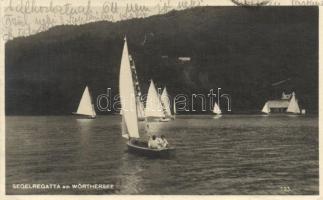 Wörthersee, Segelregatta / lake, sailing race