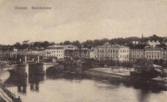 Tartu, Dorpat; Steinbrücke / bridge