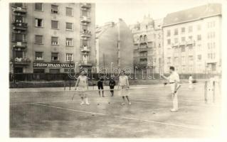 Budapest, Teniszpálya, photo