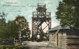 Trencsénteplic, Klepacs kilátó torony / lookout tower (EK)