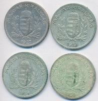 1927-1939. 1P Ag (4x) T:2,2-