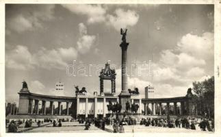 1938 Budapest XIV. Hősök tere, XXXIV. Nemzetközi Eucharisztikus Kongresszus