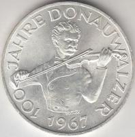 Ausztria 1967. 50Sch Ag "100 éves a Kék Duna Keringő" T:2 Austria 1967. 50 Schilling Ag "Centenial of the Blue Danube Waltz" C:XF Krause KM#2902