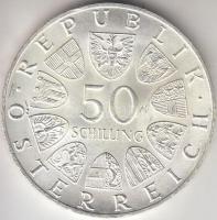 Ausztria 1968. 50Sch Ag "50 éves a Köztársaság" T:2
Austria 1968. 50 Schilling Ag "50...