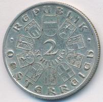 Ausztria 1928. 2Sch Ag "Schubert" T:2,2-
Austria 1928. 2 Schilling Ag "Schubert"...