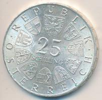 Ausztria 1964. 25Sch Ag "Franz Grillparzer" T:2 Austria 1964. 25 Schilling Ag "Franz Grillparzer" C:XF Krause KM#2895.1