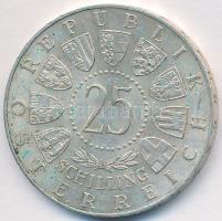 Ausztria 1960. 25Sch Ag "Karintia, népszavazás 1920" T:2- patina Austria 1960. 25 Schilling Ag "40th Anniversary-Carinthian Plebescite" C:VF patina Krause KM#2890