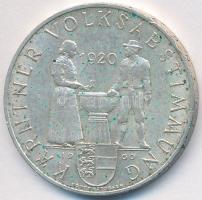 Ausztria 1960. 25Sch Ag "Karintia, népszavazás 1920" T:2- patina
Austria 1960. 25 Schillin...