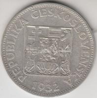 Csehszlovákia 1932. 10K Ag T:2-
Czechoslovakia 1932. 10 Korun Ag C:VF
Krause KM# 15