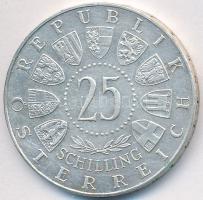 Ausztria 1962. 25Sch Ag "Anton Bruckner" T:2 Austria 1962. 25 Schilling Ag "Anton Bruckner" C:XF Krause KM#2892