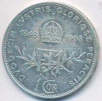 Ausztria 1908. 1K Ag "Jubileum" T:2- patina
Austria 1908. 1 Corona Ag "Jubilee" ...