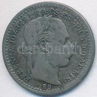 1870KB 10kr Ag "Váltó Pénz" T:3