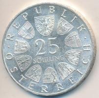 Ausztria 1966. 25Sch Ag "Ferdinand Raimund" T:2 Austria 1966. 25 Schilling Ag "Ferdinand Raimund" C:XF Krause KM#2899