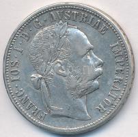 Ausztria 1879. 1Fl Ag "Ferenc József" T:2-
Austria 1879. 1 Florin Ag "Franz Joseph&qu...