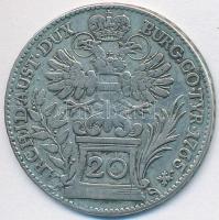 Ausztria 1765. 20Kr Ag "Mária Terézia" T:2-
Austria 1765. 20 Kreuzer Ag "Maria Theres...