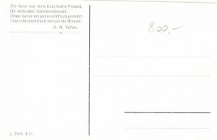 Die Save war stets Euer bester Freund... / K.u.K. military battle scene by the river Sava