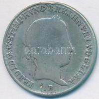 1841B 20Kr Ag "V. Ferdinánd" T:3