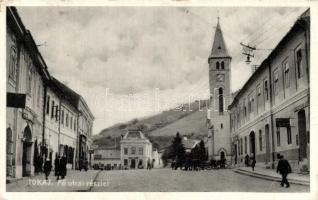 Tokaj, Fő utca, templom, Patika (EK)