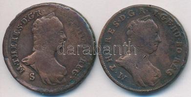 1763S PH-KM Poltura Cu "Mária Terézia" + 1765. PH-KM Poltura Cu "Mária Terézia" ...