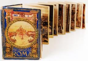 cca 1900 3 db Roma leporello / Rome leporello