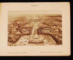 cca 1910 Franciaország, Versailles, 20 lapos nagyalakú képes füzet / France, Picture booklet with 20...
