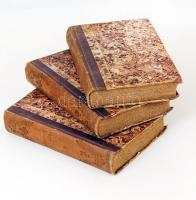 Schillers sämmtliche Werke. 6., 8-9. köt. Stuttgart, 1835, Verlag der J. G. Cottaschen Buchhandlung. Kicsit kopott félbőr kötésben.