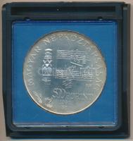 1981. 500Ft Ag "Bartók Béla" T:BU Eredeti tokban!