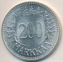 Finnország 1959. 200M Ag T:2 Finland 1959. 200 Markkaa Ag C:XF Krause KM# 42